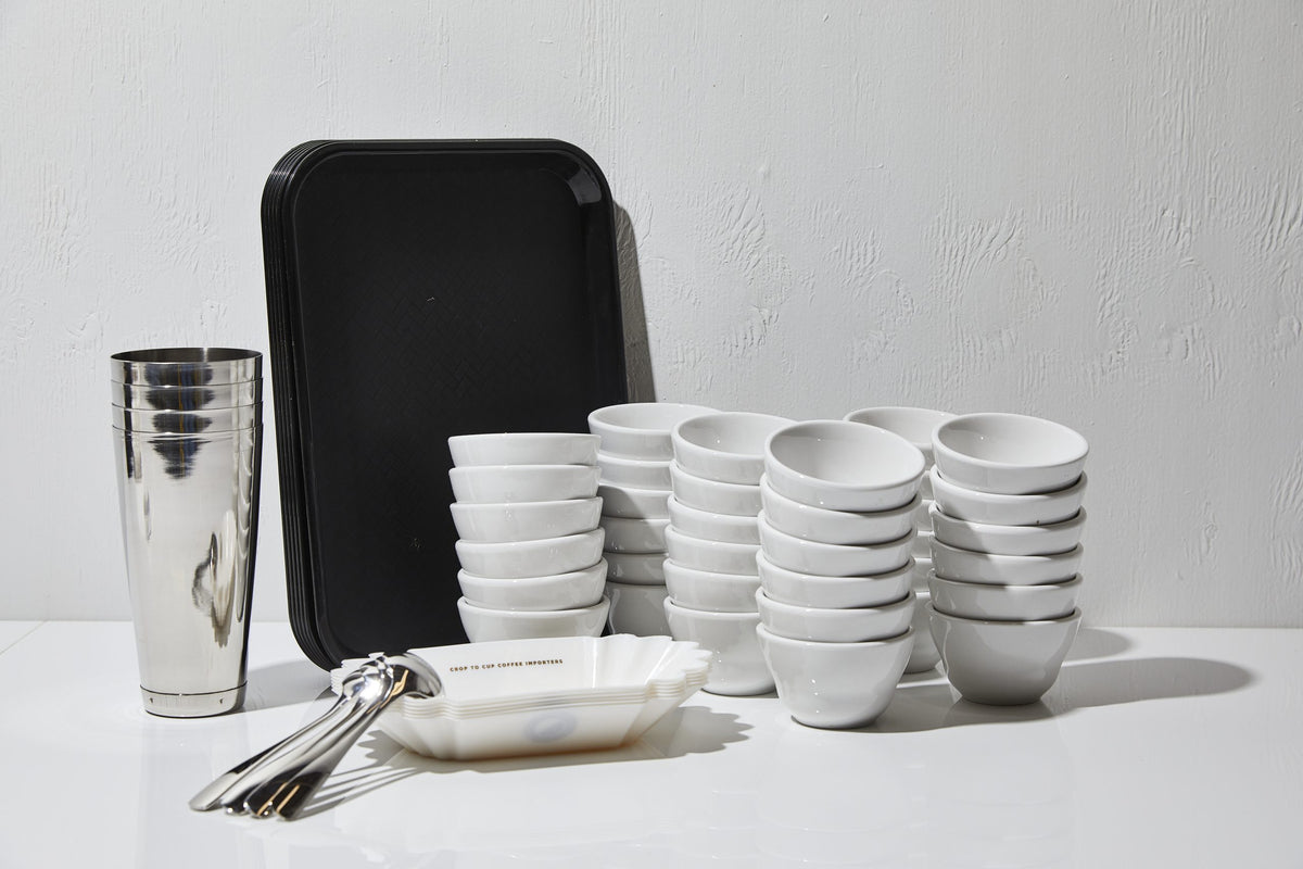 Complete Coffee Cupping Supply Set