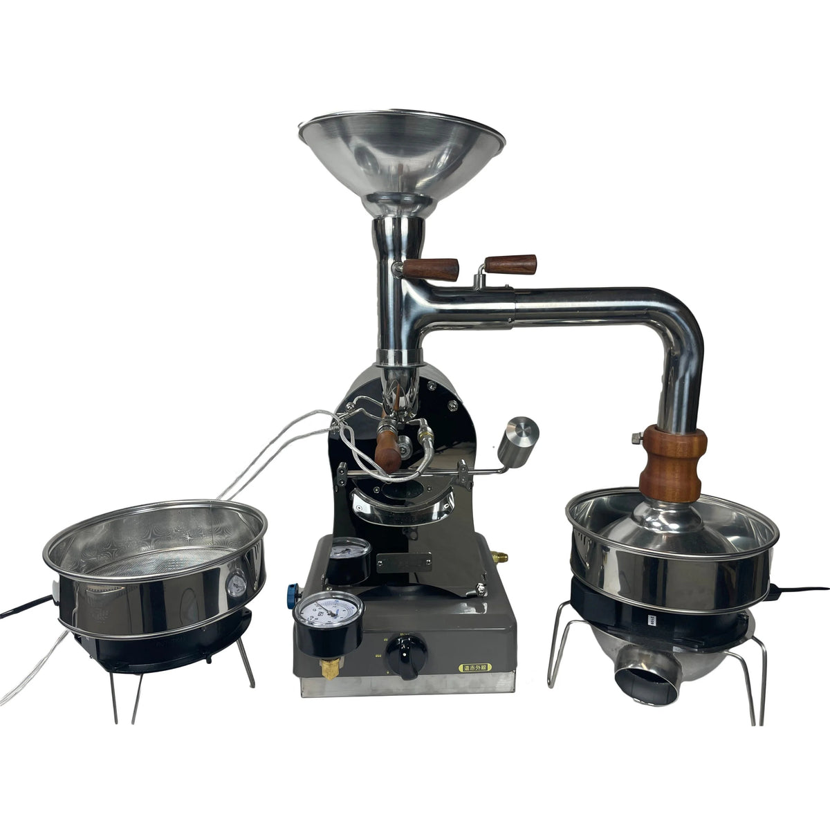 HUKY 500T, 500G GAS PROFESSIONAL AND HOME COFFEE ROASTER (COMPLETE KIT)