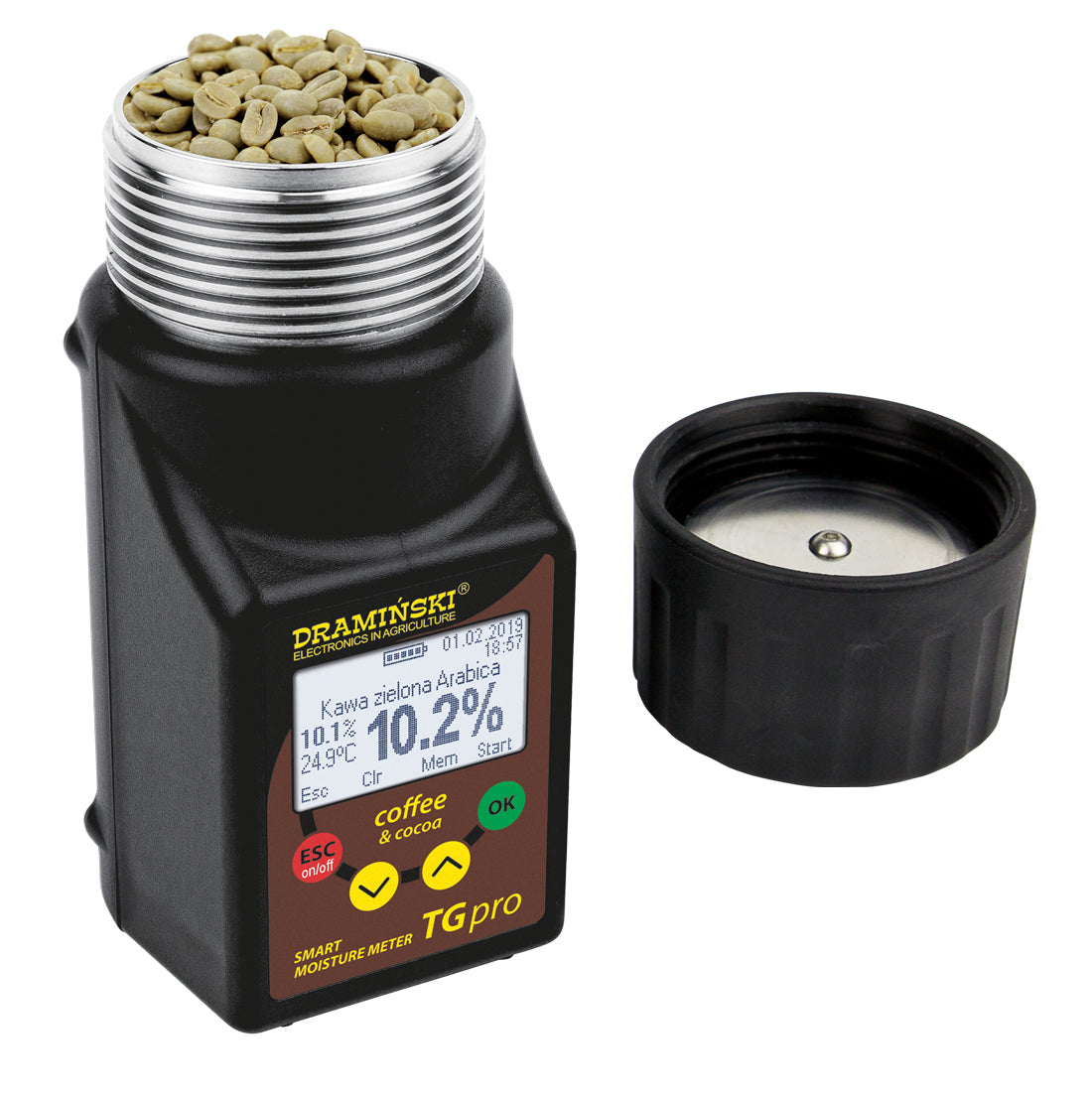 Draminski TG PRO Moisture Meter for Coffee and Cocoa - Free US Shipping!